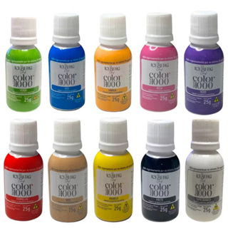 Tinta alimentícia Color 1000 iceberg chef - confeitaria em Oferta na Shopee