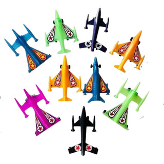 Kit Festa 5 ou 10 Avião Caça Brinquedos Crianças e Surpresa Lembrancinha