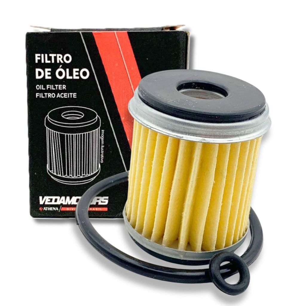 Filtro de Óleo Fz25 250 /  Fazer 250 / Teneré 250 / Lander 250 Vedamotors em Oferta na Shopee