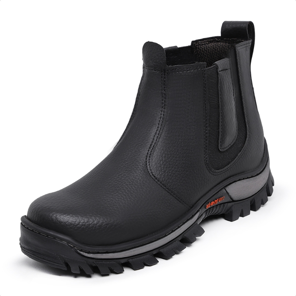 Botina Masculina Bota Adventure Coturno Trabalho Tratorada