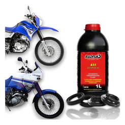 Retentor Bengala + Guarda Pó + Óleo Atf Xtz250 Lander Xt600