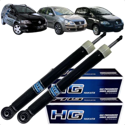 Par Amortecedor Traseiro Nakata Fox Polo Hatch Polo Sedan Spacefox