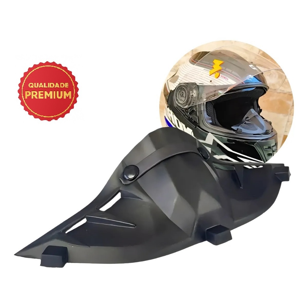 Narigueira Capacete Modelo Ls2 Respiro Clip Moto Alta