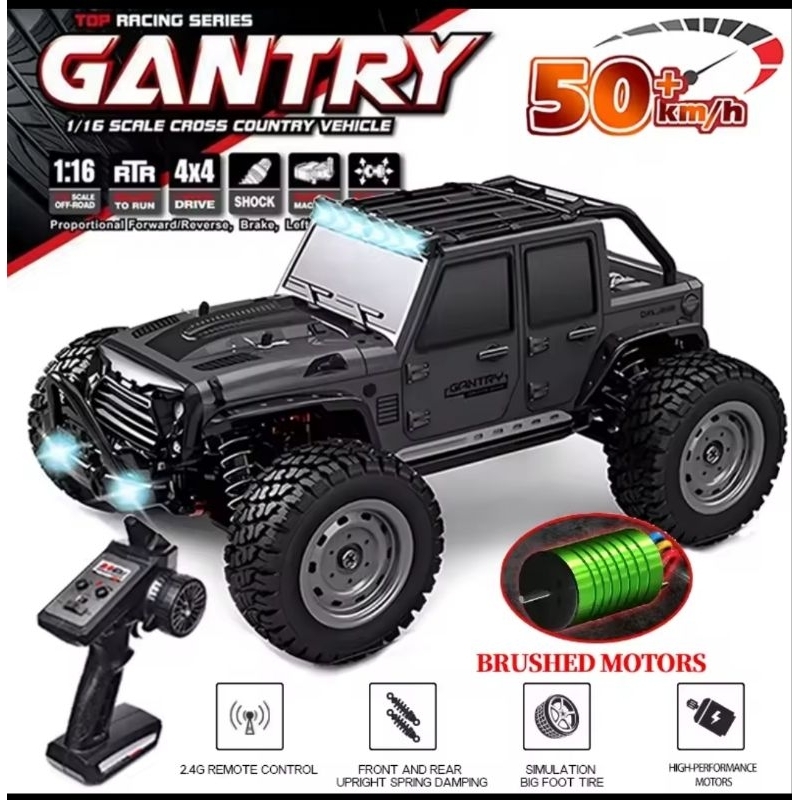 Carro RC De Controle Remoto 50km/h,off road 4wd, 4x4,Caminhão Mostro