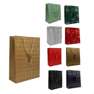 Sacola Papel presente e Embalagem Bolsa Coloridas Tam. P M G em Oferta na Shopee