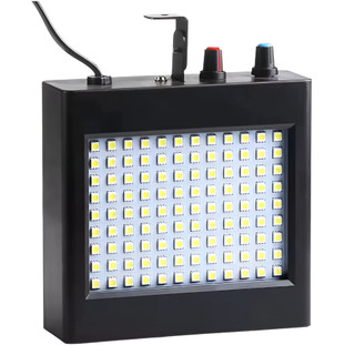 Strobo 108 Leds Rgb/branco 25w Rítmico Bivolt Automático Acessórios Para Festas Casa Iluminação Casa