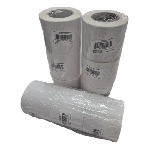 Kit Etiqueta Térmica 60x30 Balança Toledo E Filizola 9 Rolos 5904 Cor Branco
