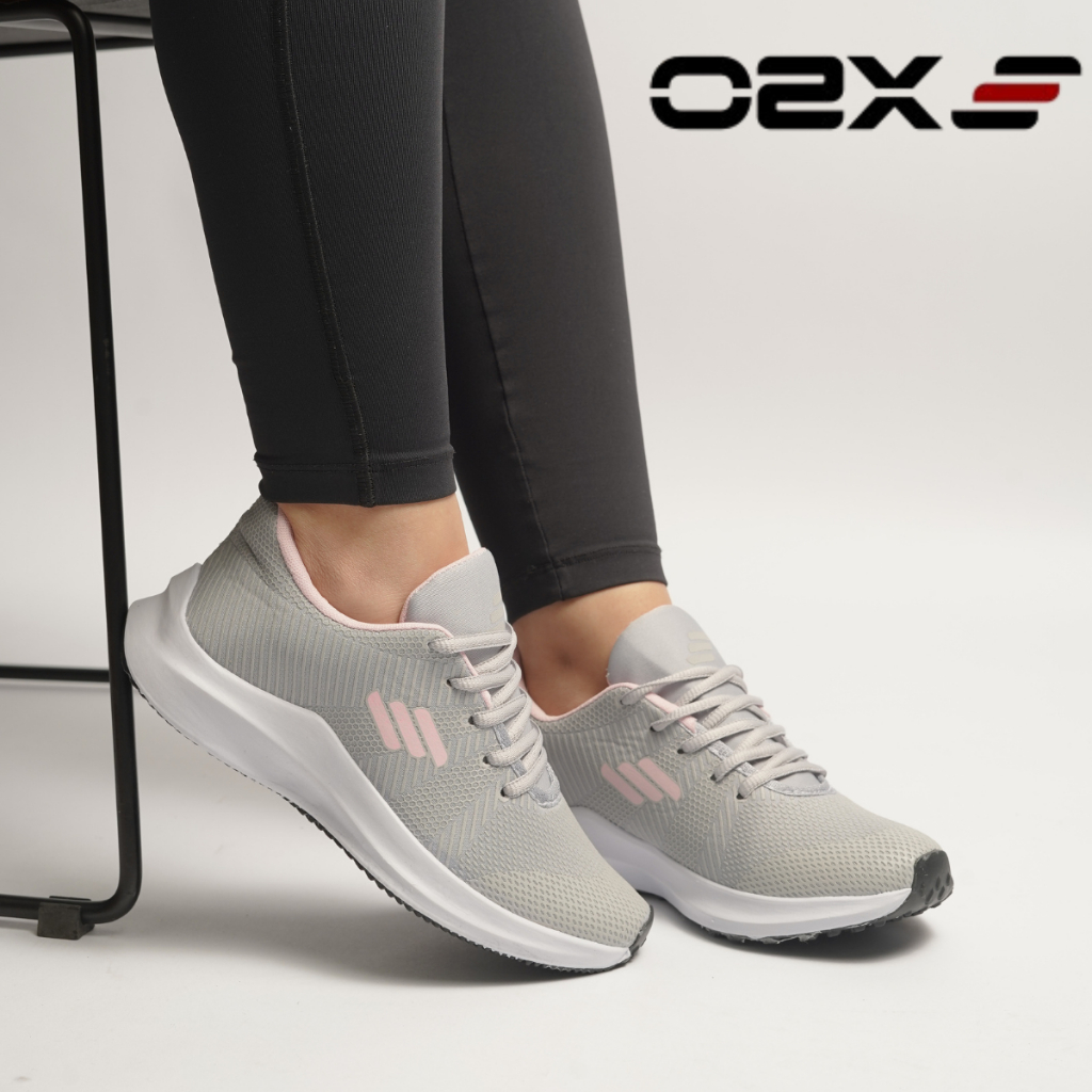 Tênis O2x Feminino Esportivo Leve Confortável Caminhada Academia Corrida Moda 2025