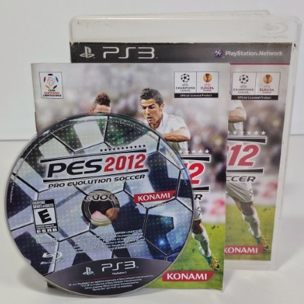 Jogo Pes 2012 Pro Evolution Soccer Original Playstation 3 Ps3 Mídia Física