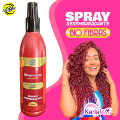 Spray Desembaraçante com Bio Proteínas Para Cabelos Orgânicos - Anti Frizz Ser Mulher 300 ml