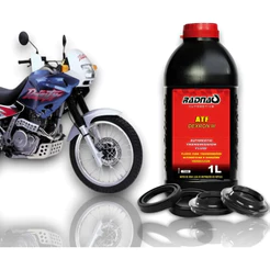 Retentor Bengala + Guarda Pó + Óleo Atf Nx650 Dominator