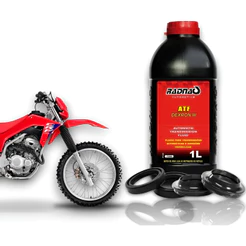 Retentor Bengala + Guarda Pó + Óleo Atf Honda Crf250 F 19/24