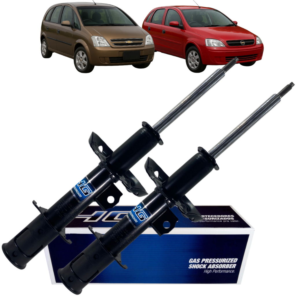 Par Amortecedor Original Nakata Dianteiro Corsa Meriva em Oferta na Shopee