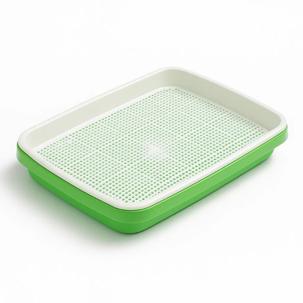 Bandeja Sementeira Germinação Mudas Hortaliças Plantas Sementes Microverdes Plantio Compacto em Oferta na Shopee