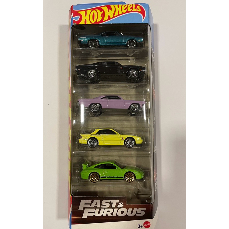 Hot Wheels - Pack 5 - Velozes e Furiosos 2025 - Fast and Furious