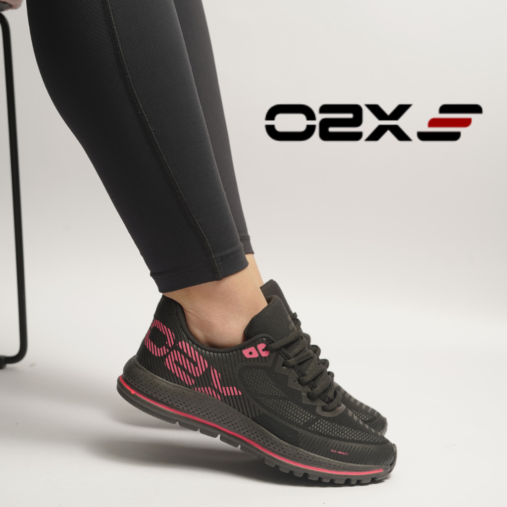 Tênis O2x Masculino e Feminino Esportivo Confortável Leve Corrida Caminhada Treino Academia
