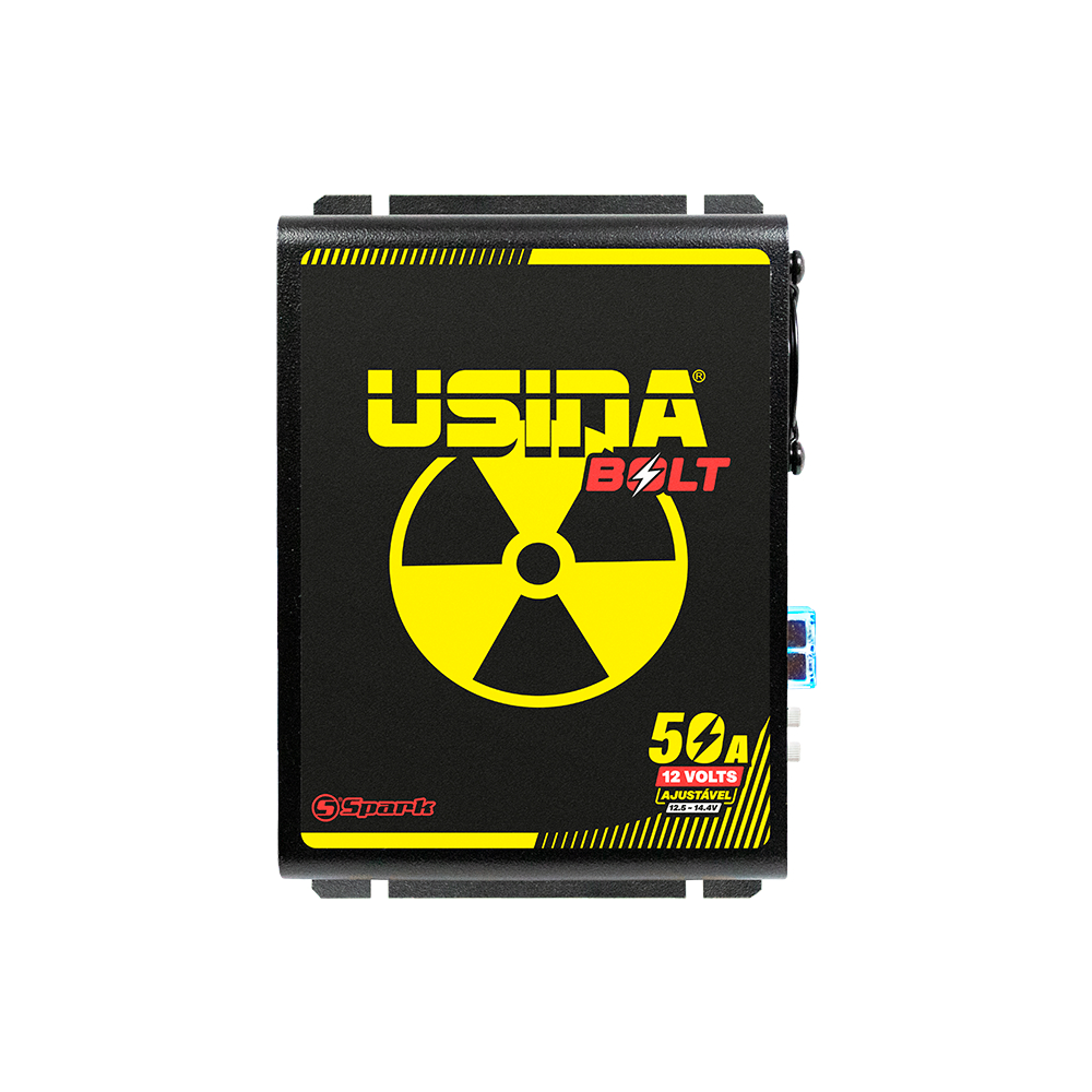 Usina Bolt Fonte Automotiva 12V 50A Bivolt – Som Automotivo e Carregador de Baterias