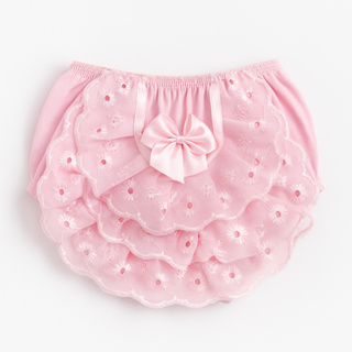 Calcinha Infantil Menina Renda Babado Bunda Rica Super Macia em Oferta na Shopee
