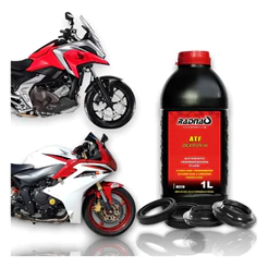 Retentor Bengala + Guarda Pó + Óleo Atf Cbr600f 12/15 Nc750x