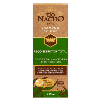 Shampoo Tio Nacho Reconstrutor Total 415ml