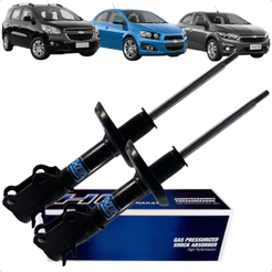 Kit Amortecedor Nakata Dianteiro Prisma 1.0 8v 2014