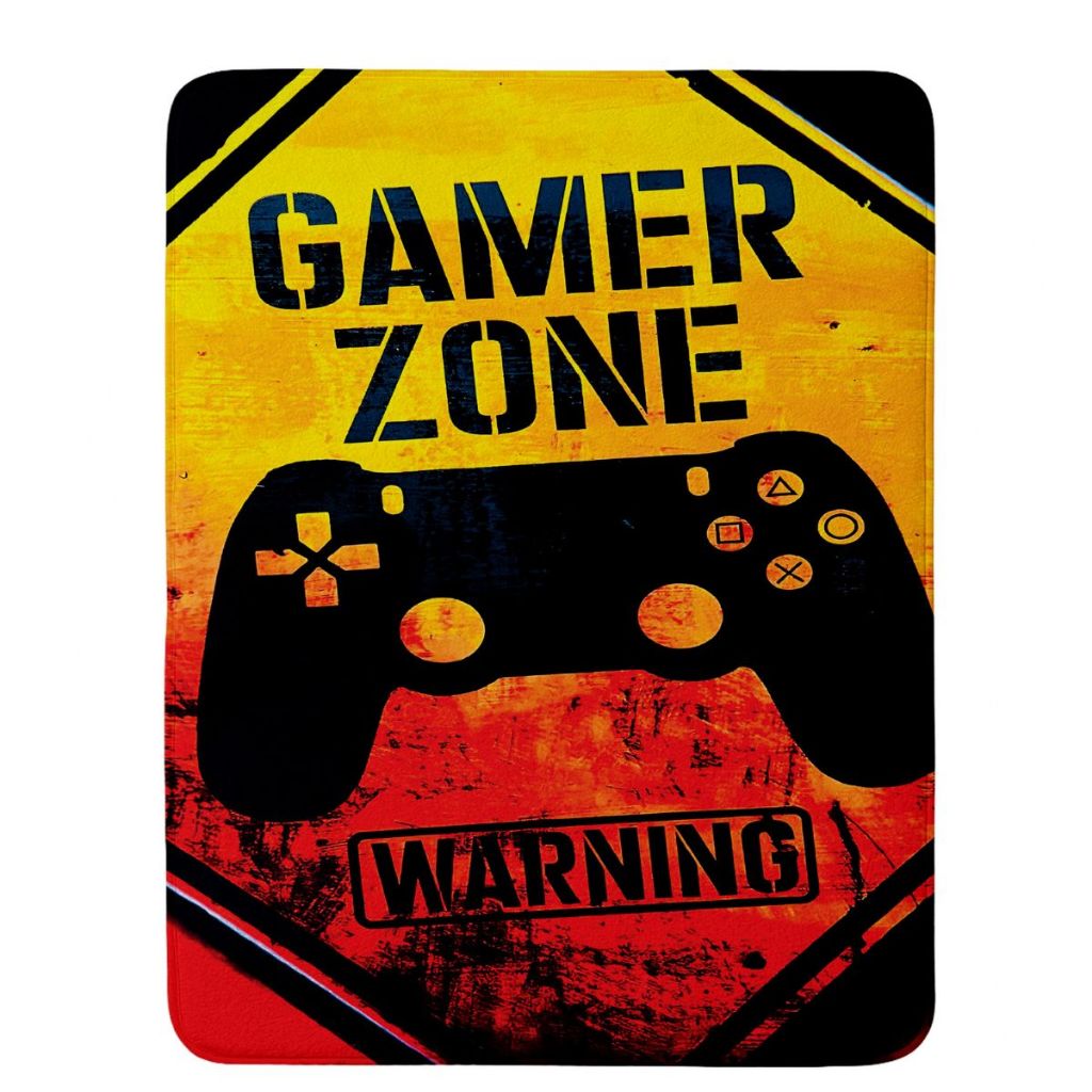 Tapete Sala Quarto Infantil Antiderrapante Belga Emborrachado Menino Video Game Zone Amarelo Macio