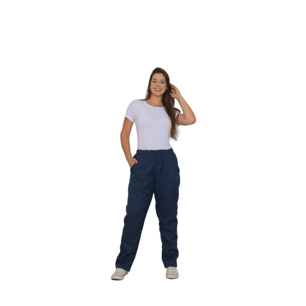Calça Premium Oxford Unissex Uniforme Segurança Slim/ Plus Size 51 em Oferta na Shopee