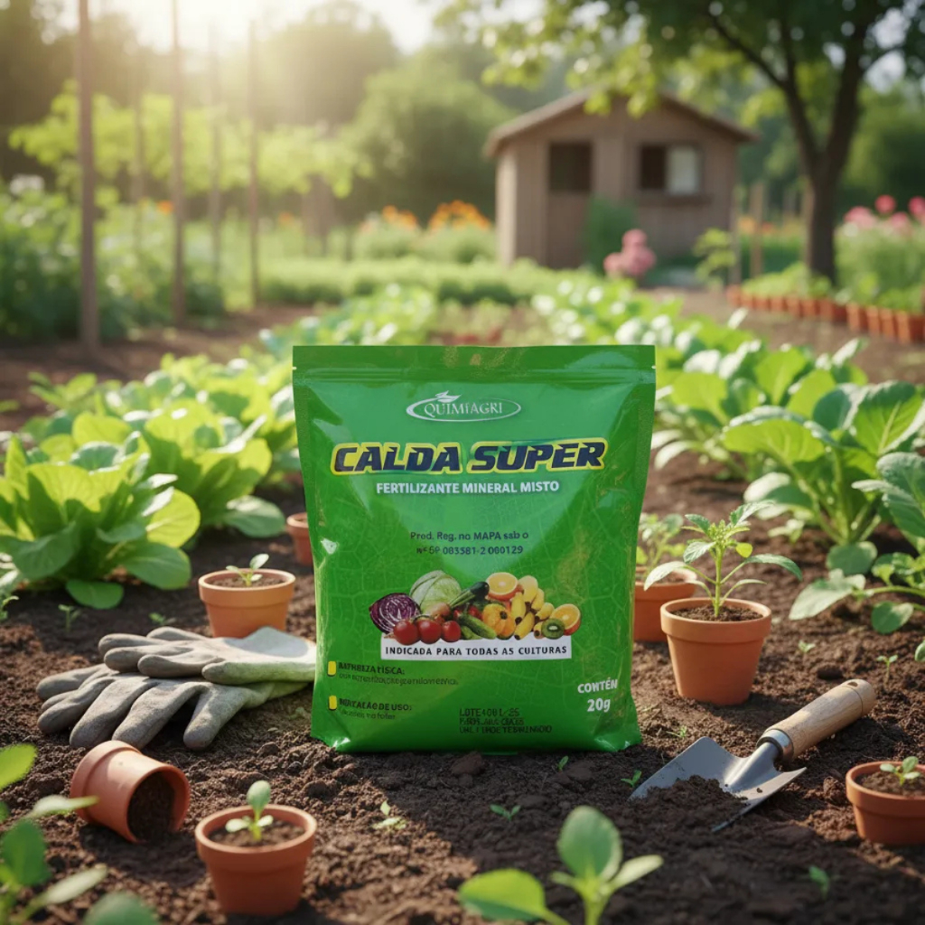 Calda Bordaleza Fertilizante Natural  Calcio Cobre E Enxofe 20g