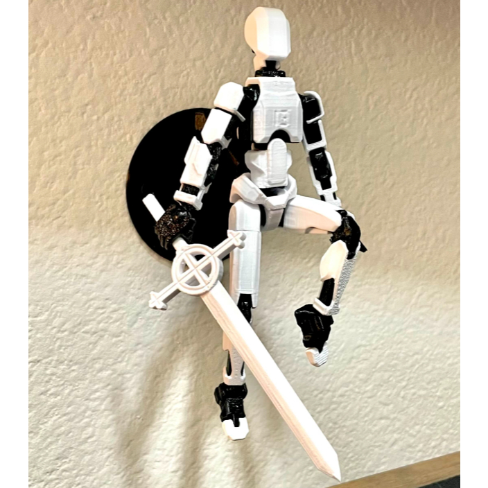 Arma Épica – Espada Sangue de Demônio para Dummy 13 Acessórios Brinquedo Decoração - Impressão 3D