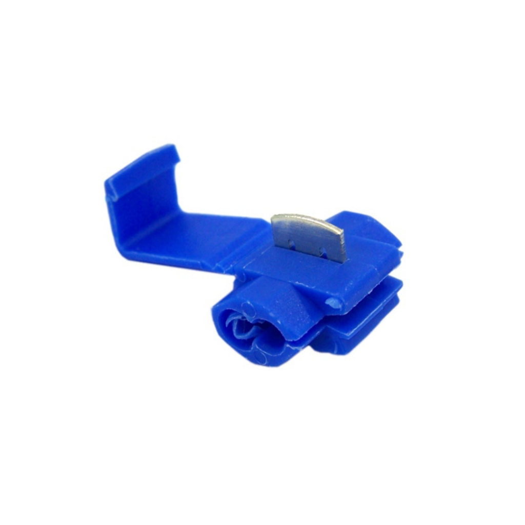 Conector Derivador Taplink Azul Interneed 0.75-2.5mm 1P 15A 250V Fiação Segurança Praticidade Casa Apartamento