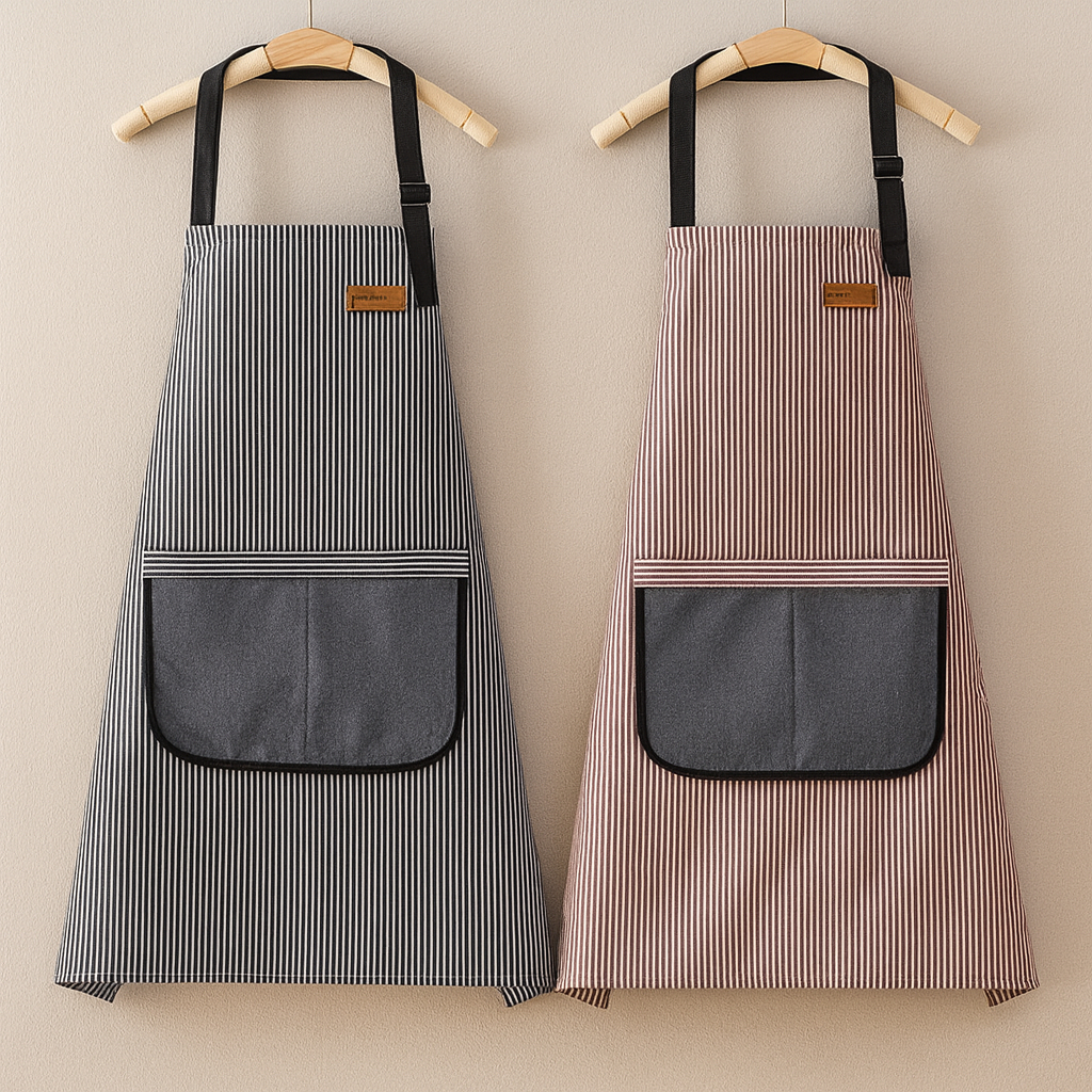 Avental Impermeável com Bolso de Toalha – Ajustável, Confortável e Resistente