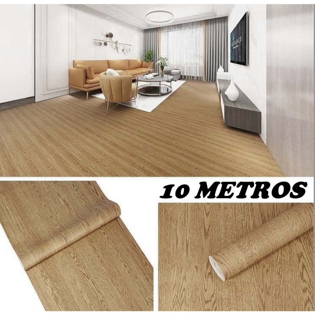 Adesivo Vinilico 10 Metros Lavavel para Piso e Parede Texturizado Aplicação Pisos e Paredes em Oferta na Shopee