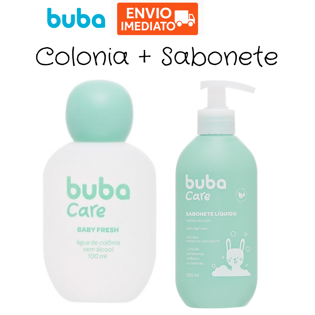 Kit Higiene Infantil Colônia Perfume Baby Fresh Bebe Buba Lancamento e Sabonete Liquido Bebe em Oferta na Shopee
