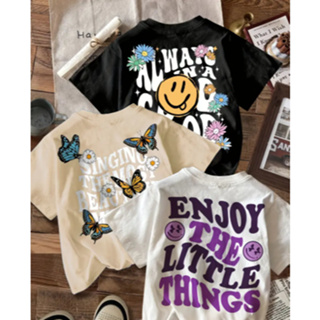 Kit 3 Camiseta Feminina Streetwear Oversized 100% Algodão em Oferta na Shopee