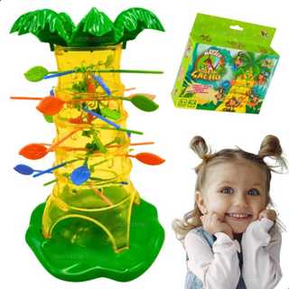Jogo Cada Macaco No Seu Galho Infantil Educativo Presente de Natal Dia das Crianças Família Amigos