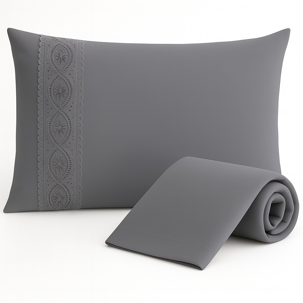 Jogo de Lençol 3 Peças Casal Queen King Size 400 Fios Com Elástico Extra Macio Bordado Inglês Lese em Oferta na Shopee