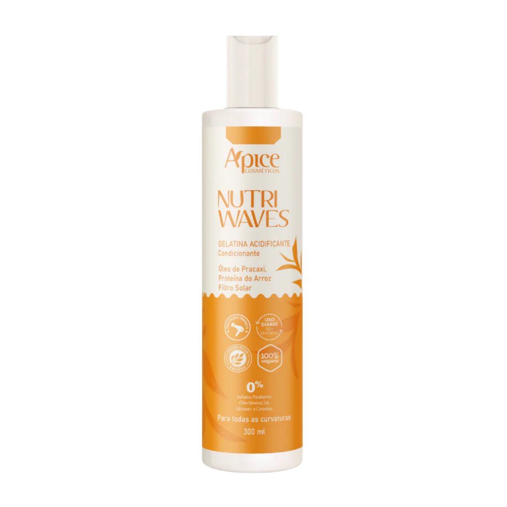 Gelatina Acidificante Nutri Waves Apice 300ml Acidificante Efeito condicionante em Oferta na Shopee