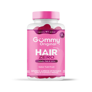 Gummy Original - Hair Zero Açúcar Suplemento Vitamina Para Cabelo E Unhas Em Goma em Oferta na Shopee