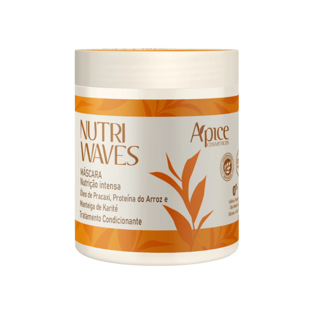 Máscara de Nutrição Nutri Waves Apice 500g Nutrição Intensa Hidratação profunda