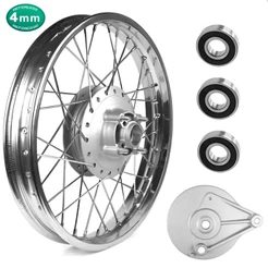 Roda Traseira Raio 4mm Fan 125 09 Á 22 Espelho + Rolamento