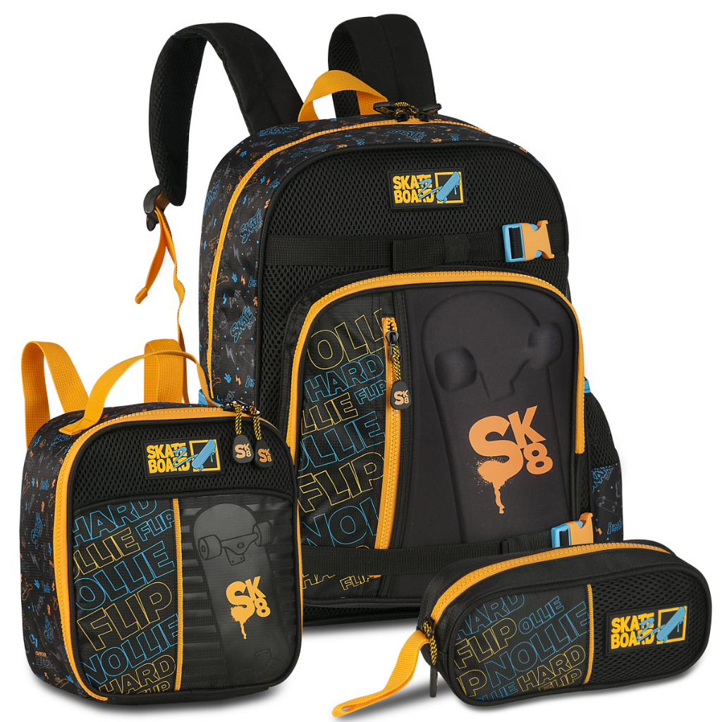 Mochila Escolar de Costas com Lancheira: Onde Comprar | BuscaProdutos