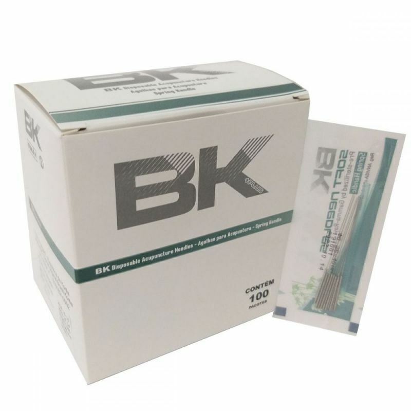 Agulha Acupuntura BK Plus Com 100/300/500 Unidades em Oferta na Shopee