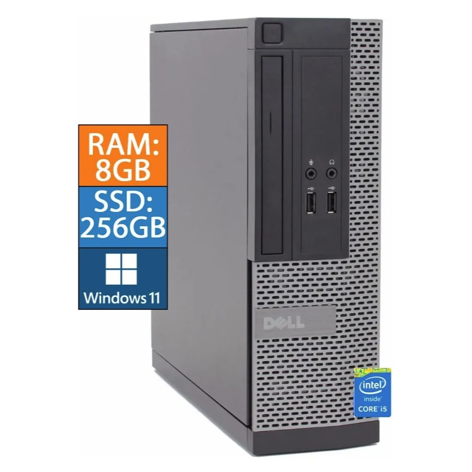 Computador Completo Dell Optiplex 7020 Processador Intel Core i5 Memória Ram 8Gb Armazenamento 240Gb Ssd +Windows 11