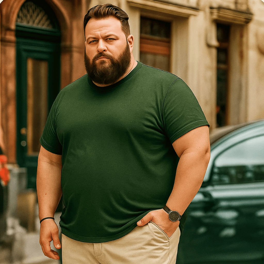 Camiseta Plus Size Blusa Masculina Manga Curta Verão Várias Cores Básica Lisa Tamanhos Especiais