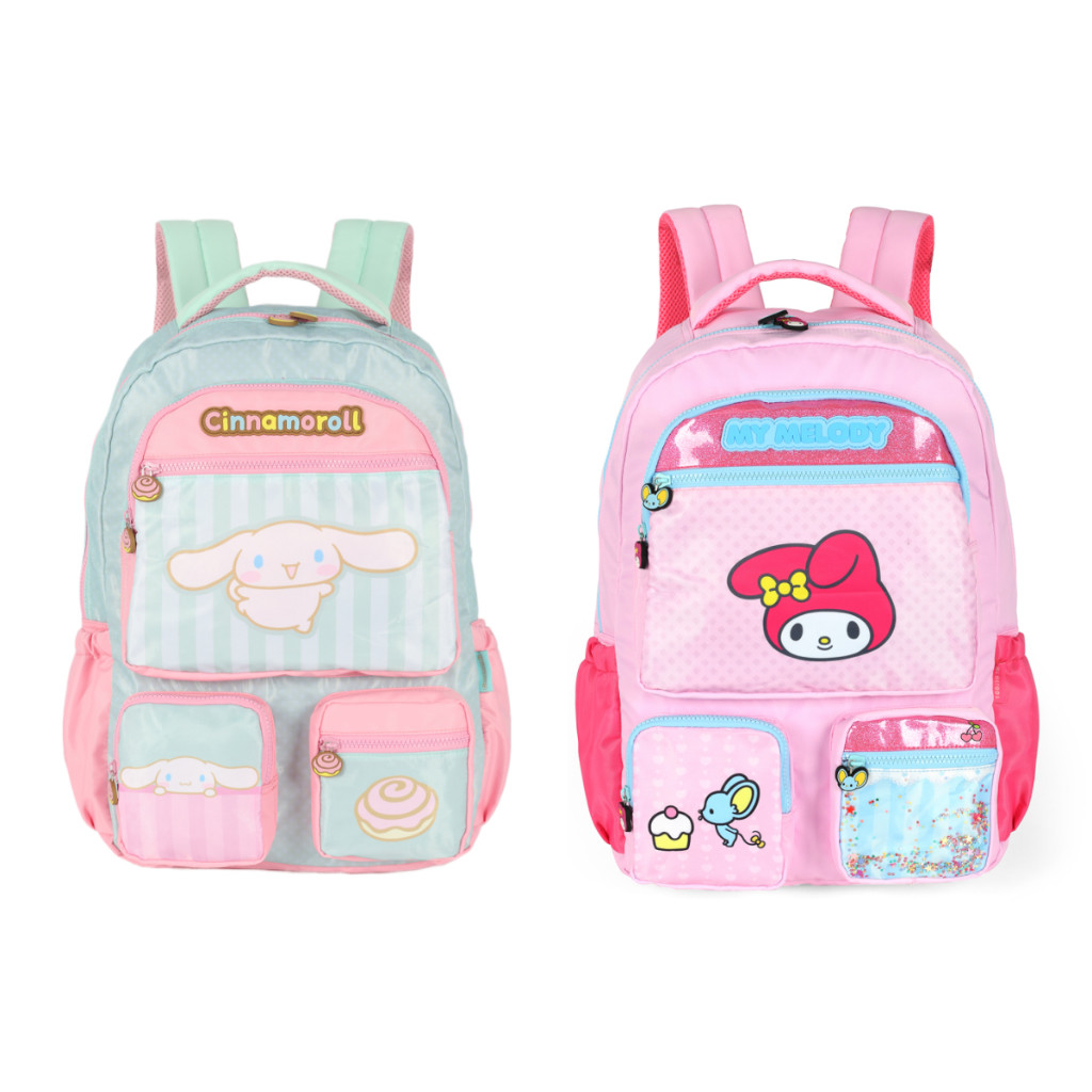 Mochila de Costas Cinnamoroll My Melody Hello Kitty e Amigos MS49693SR Lançamento 2026 LUXCEL em Oferta na Shopee