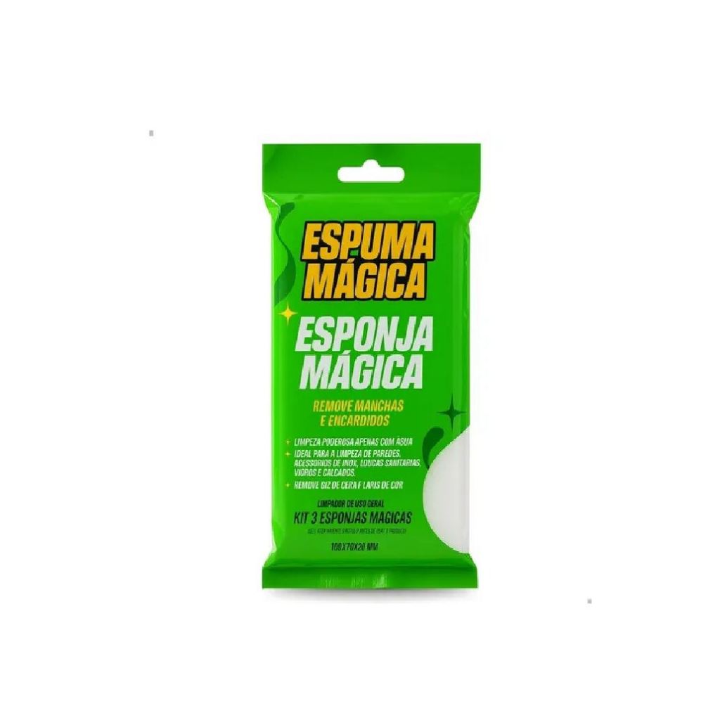 PROAUTO PACK 3 ESPONJAS MAGICA - ESPUMA MAGICA