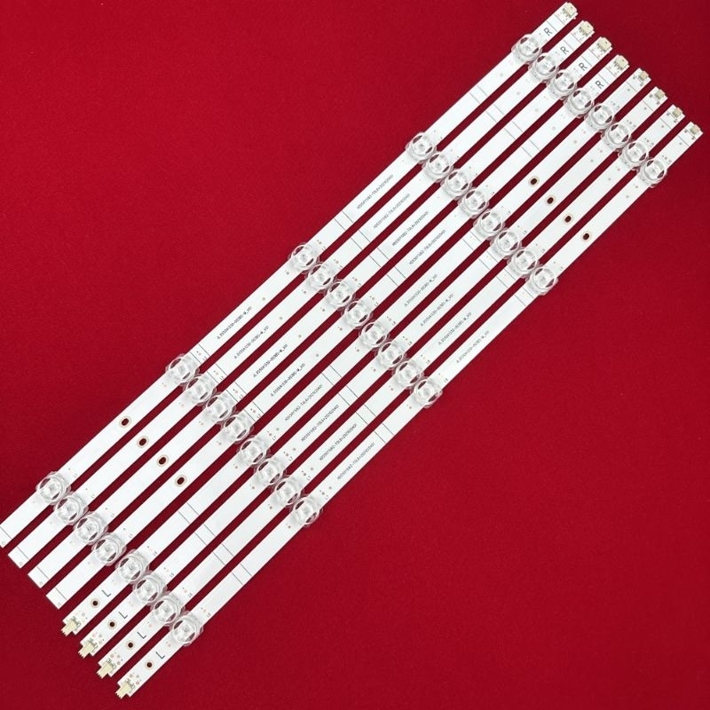 Kit C/8 Barras De Led 55c350 55c350l 55c350ls 55c350kb Novo em Oferta na Shopee