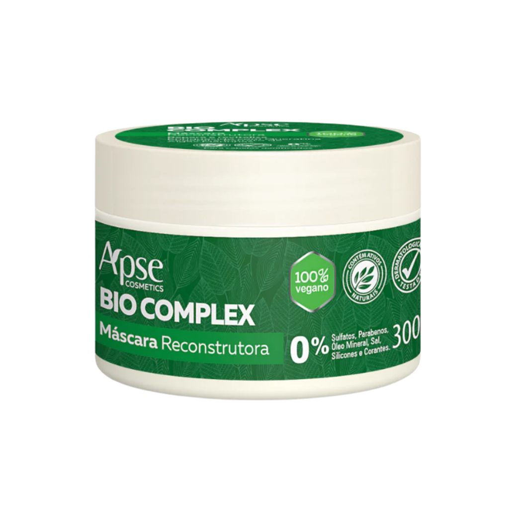 Máscara Bio Complex Apice 300g Reconstrução Repara os fios