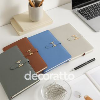 Agenda Permanente Profissional Capa de Courino 192 Páginas Papel Off-Set (Decoratto & Co)