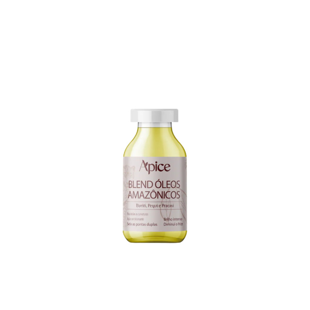 Óleo finalizador Blend de Óleos Amazônicos Apice 7ml Hidratante Maciez